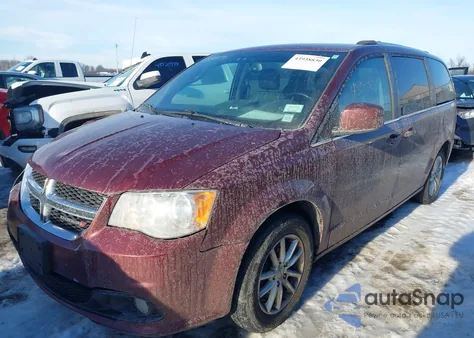 2018 Dodge Grand Caravan Sxt z USA, uszkodzony, nr VIN 2C4RDGCG9JR183984